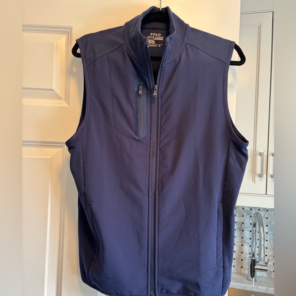 Polo by Ralph Lauren Navy Vest - size 16-18 boys